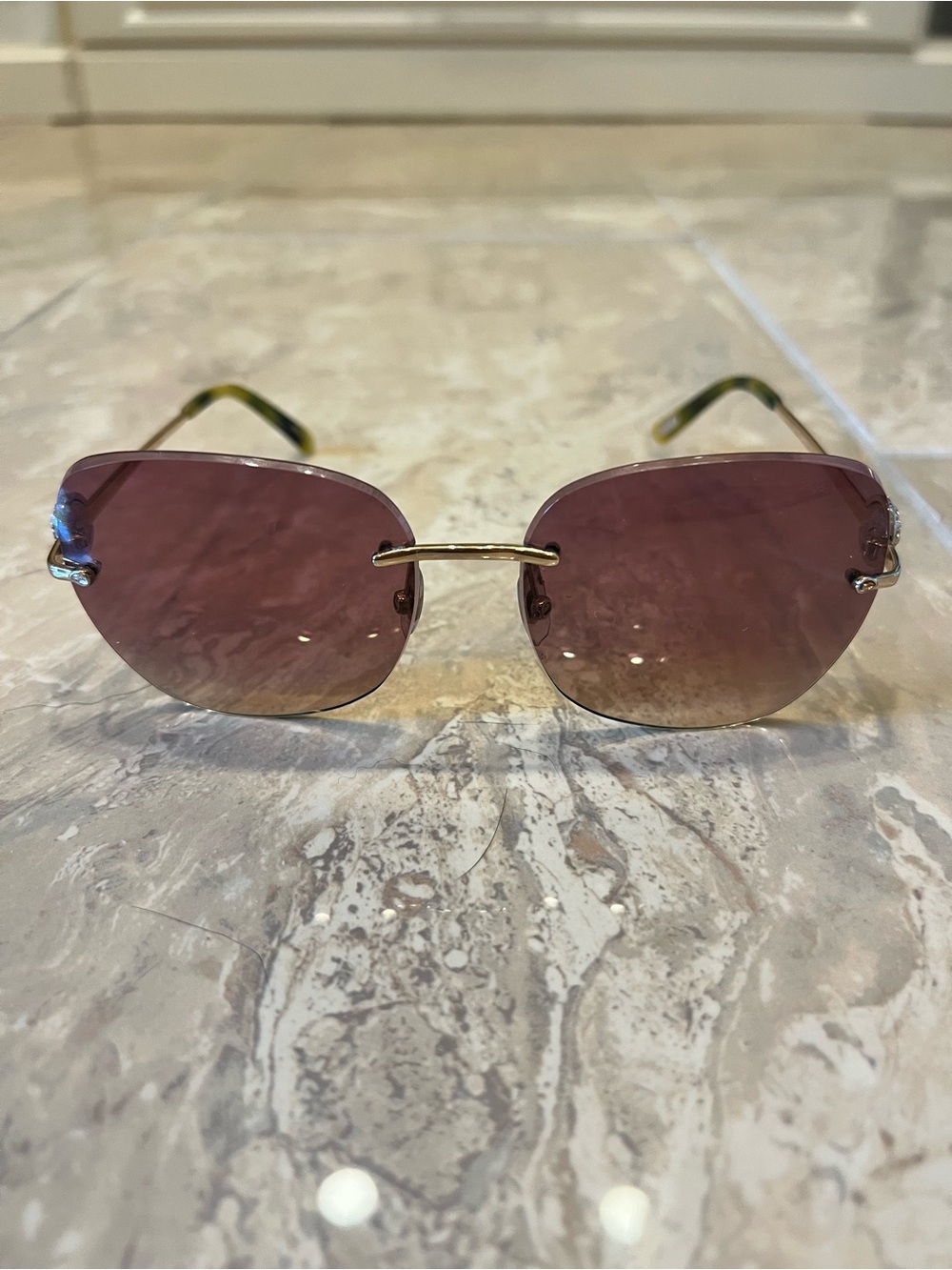 Authentic Chopard Pink Sunglasses